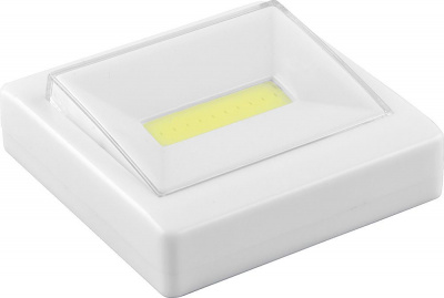 Фонарь Feron FN1206 пушлайт, 1 LED, 3 W, квадратный
