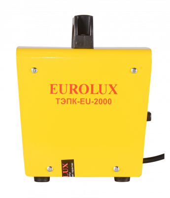 Тепловая пушка EUROLUX ТЭПК-EU-2000, 2000 Вт, квадратная, керамический нагревательный элемент