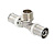 Тройник пресс VALTEC 16 мм х 1/2" x 16 мм, наружная резьба