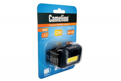 Фонарь Camelion LED 5355 COB 1Вт (налобный, 1LED, 3xAAA)