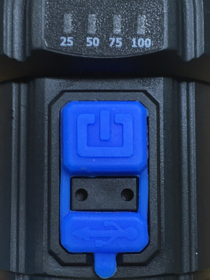Фонарь ручной TOKOV TKE-RF-A-09 (аккумулятор 18650 1,2 Ач, 3 Вт LED + 3 Вт COB LED)