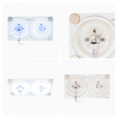 Модуль LED apeyron, 24 Вт, 230 В, 6500 К, 1920 лм, IP20, 120x63 мм