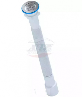 Сифон гофрированный удлинённый 1½"x40/50 мм (571-1401 мм)