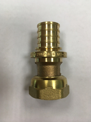 Переходник GAPPO 20 мм x 1/2" накидная гайка (G2309.2004)