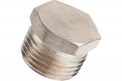 Заглушка, наружная резьба 1/4", под ключ