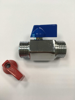 Кран шаровой мини 1/2" наружная резьба