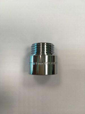 Удлинитель L-15 мм, 1/2", хром