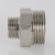 Ниппель переходник 1/4" х 1/2", наружные резьбы, Valtec Ниппель переходник 1/4" х 1/2", наружные резьбы, Valtec