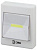 Фонарь-пушлайт ЭРА SB-606, квадратный, белый (LED-COB, 3хААА)