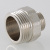 Ниппель переходник 1/4" х 1/2", наружные резьбы, Valtec Ниппель переходник 1/4" х 1/2", наружные резьбы, Valtec