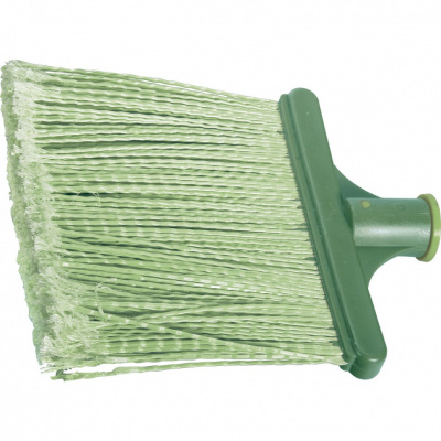 Метла полипропиленовая плоская, 270x260 мм, распушённая, без черенка