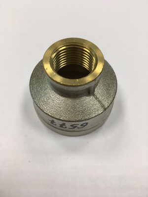 Муфта переходная 1/2" x 1¼", латунная