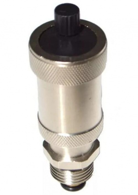 Воздухоотводчик TIM 1/2" автоматический с запорным клапаном (хром)