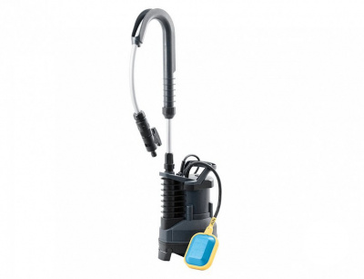 Насос дренажный с гибким изливом на штанге UNIPUMP RAIN Q400, 400 Вт, 67 л/мин, напор - 7 метров