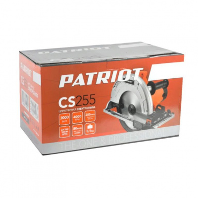 Пила циркулярная PATRIOT CS 255