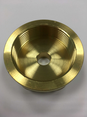 Переходник 1/2" н. х 2" в., латунный