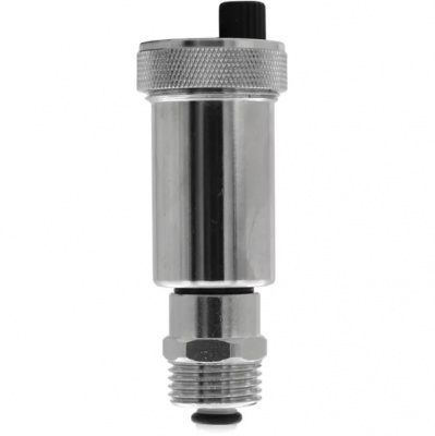 Воздухоотводчик прямой ViEiR 3/8"x1/2", хром