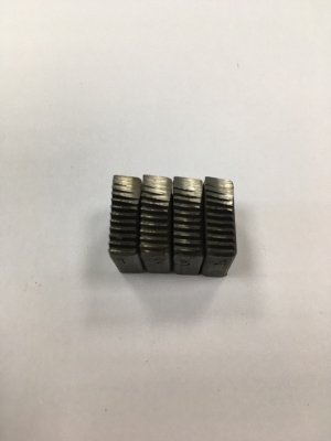 Резцы для клуппов, 1/4", 4 штуки