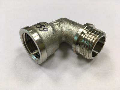 Уголок 1/2" в/н, латунный