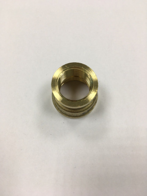 Муфта переходная 1/2" x 3/4", латунная