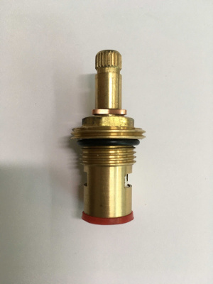 Кран-букса 3/8" керамика, импорт, шлицы 8x24, под крест