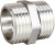 Ниппель LD Pride 1/2", латунный