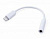 Шнур-переходник iPhone - 3,5 jack гнездо, белый
