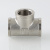 Тройник 1/2", внутренние резьбы, латунный, Valtec Тройник 1/2", внутренние резьбы, латунный, Valtec