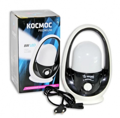 Фонарь КОСМОС 6012HWLED кемпинг, 8Вт, регулировка яркости