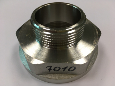Переходник 1¼ н. x 2" в., латунный