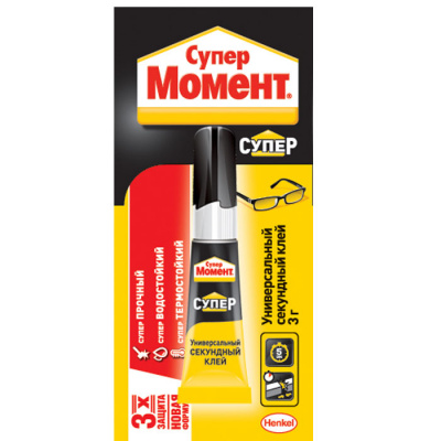 Клей Момент Супер универсальный 3 г