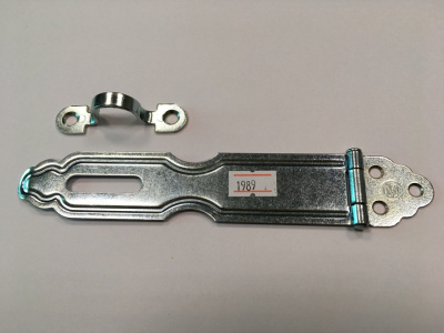 Накладка дверная фигурная НДФ, L-156, цинк