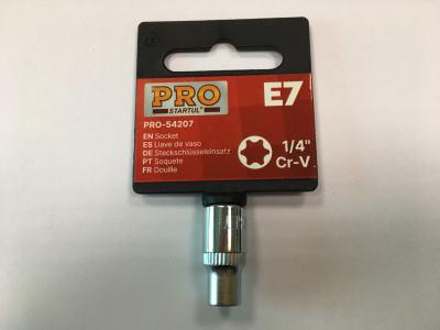 Головка "звёздочка" STARTUL PRO, 1/4", Е7
