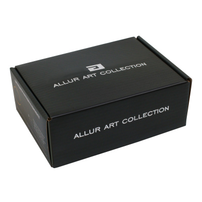 Ручки дверные ALLUR ART COLLECTION "ВЕНСАН" МBN (2640), графит
