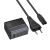 Зарядное устройство сетевое 1хUSB, 2хType-C, 220 В, 70 Вт, чёрное Зарядное устройство сетевое 1хUSB, 2хType-C, 220 В, 70 Вт, чёрное
