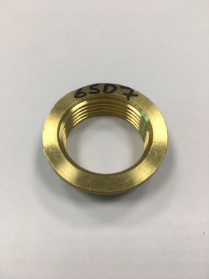 Контргайка 3/4", латунная