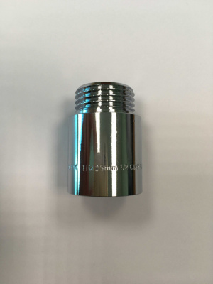 Удлинитель L-25 мм, 1/2", хром