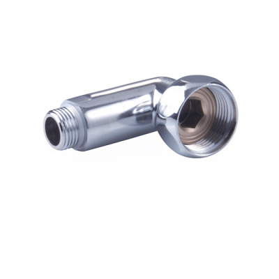 Соединение угловое 1/2" н. x 1" в., хром, ViEiR (пара)