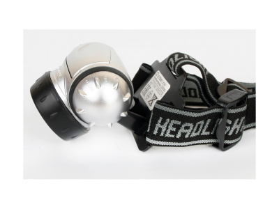 Фонарь налобный ULTRAFLASH LED5353, 3 режима, 19 LED, 3хААА