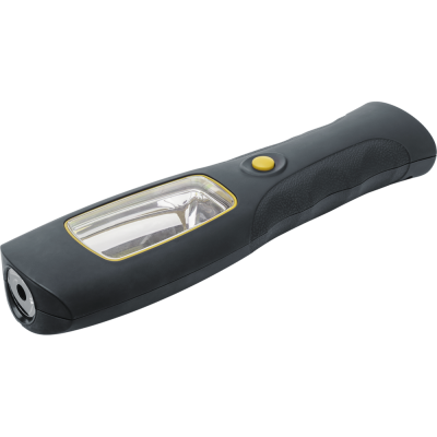 Фонарь ручной Navigator NPT-W01, 2 режима, магнит, резина, СОВ 3Вт + 1 LED 1Вт, 3хААА