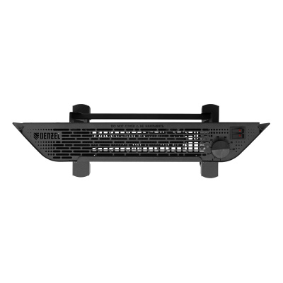 Конвектор DENZEL XCE-1000В, чёрный, 1000 Вт, L-530 мм, колёса, сушилка
