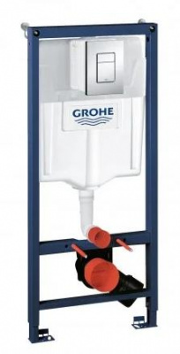 Система инсталляции GROHE "Rapid SL" с прямоугольной кнопкой