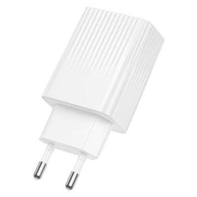 Зарядное устройство сетевое, 1хUSB, 220В, белое, 3 А, 18 Вт