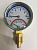 Манометр для компрессора, вертикальный, Ø62 мм, 10 бар, t-120°C, 1/2"