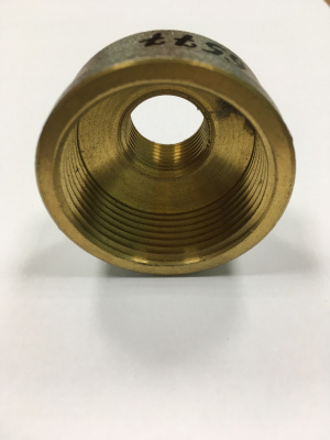 Муфта переходная 1/2" x 1¼", латунная