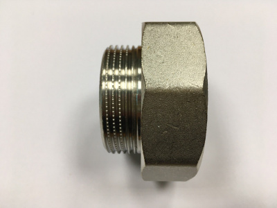 Переходник LD Pride 1½" н. x 2" в., латунный