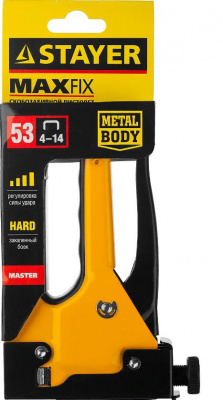 Пистолет скобозабивной STAYER "MASTER" MAX 53, 4-14 мм, тип 53
