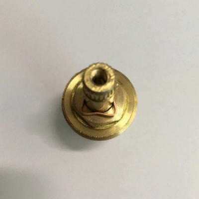 Кран-букса 3/8" керамика, импорт, шлицы 8x24, под крест