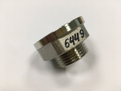 Переходник 3/4" н. x 1" в., латунный