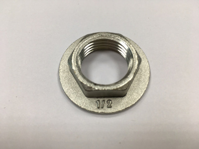 Контргайка 1/2", латунная